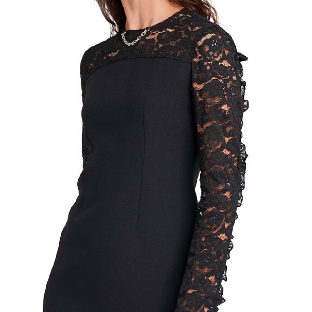 Lace silk and wool Louis Vuitton dress